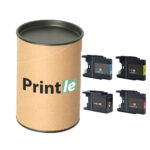 Brother LC-1280XL kassettide komplekt c/m/y/bk (Printle)