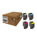 Lexmark 71B2H kassettide komplekt c/m/y/bk (Printle)