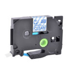 Brother analoogkleeplint clear/blue TZE-133 (12mm)