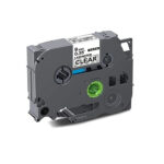 Brother analoogkleeplint clear/white TZE-121 (9 mm)