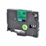Brother analoogkleeplint green/black TZE-731 (12mm)