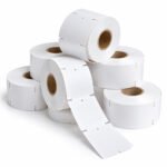 Perforated labels 58x101.6mm (Valeron) 400pcs/roll - Pilt 2
