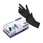 TopGlove Screen Touch nitriil ühekordsed kindad, musta (100tk.)